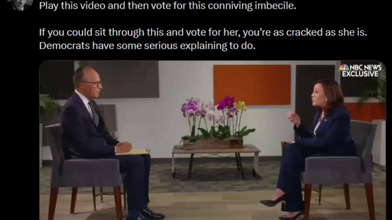 Kamala being an embarrassment yet again