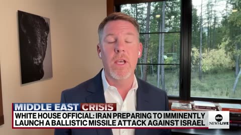 Iran to launch ballistic missiles at Israel 'imminently,' US official says