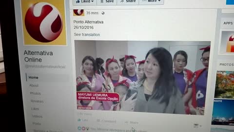 The 6th International Red-white singing festival Brazilian TV program Alterativa