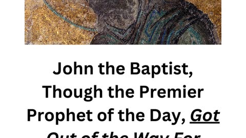 The Greatest Prophet