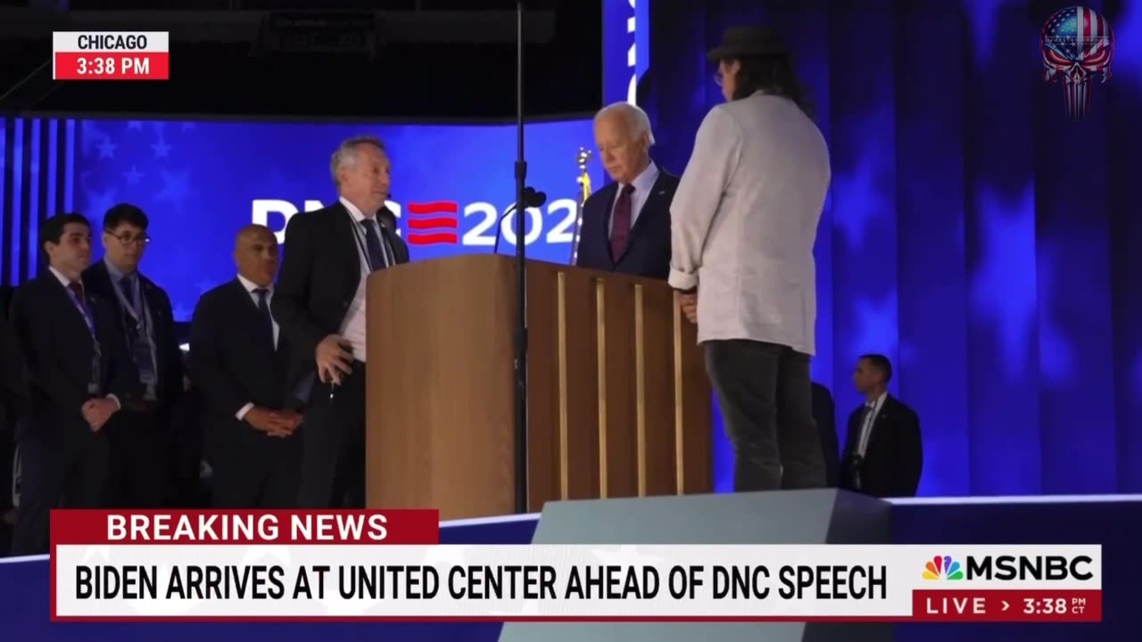 One of the Most Awkward Moments at the DNC (Yesterday)