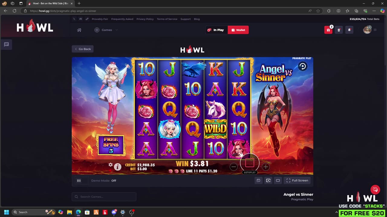 "Big Money Plays !howl" - 11-25-2024 - Stackswopo MonkeyApp & Gambling Stream