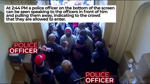 January 6th Insurrection? Or police--assisted procession of peaceful protesters?