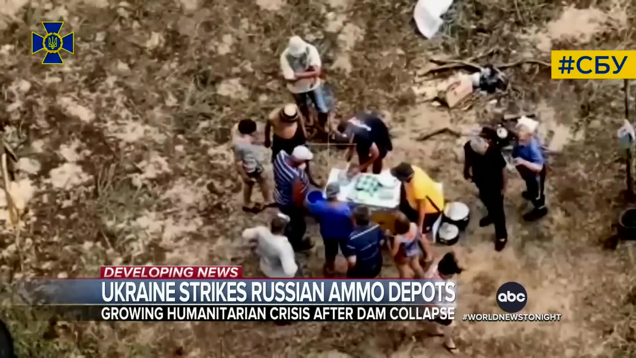 Ukraine strikes at least a dozen Russian ammo depots