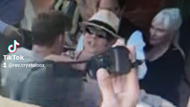 Unstoppable. Powerful Woman Stares Down Thug hurting Elder.