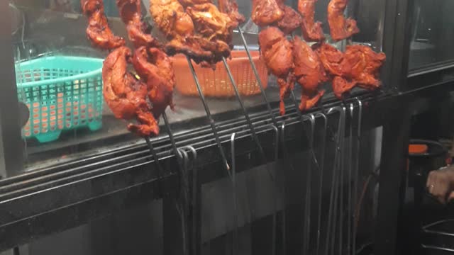 # shorts # Grilled charcoal chicken #