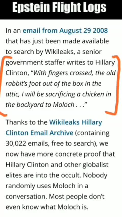 A lot of people in Hollywood & government sacrifice children & drink their blood.