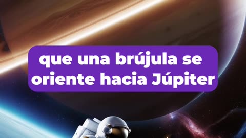 ¿En qué dirección apunta una brújula en el espacio?