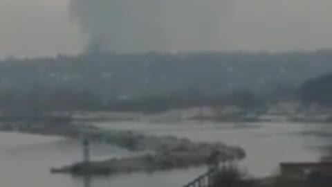 Bombing of thermal power plants near Kiev