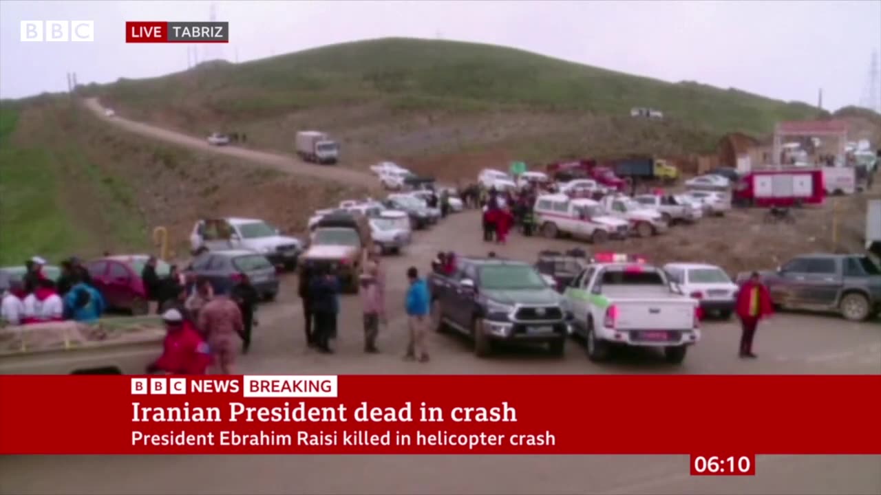 Iran's President Ebrahim Raisi killed in helicopter crash - state media _ BBC News