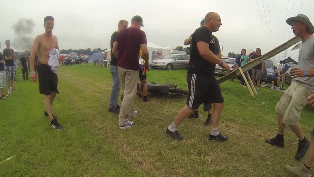 CRAZY BIKE STUNT goes wrong at MotoGP Assen campingsite FAIL |HeroesonBikes