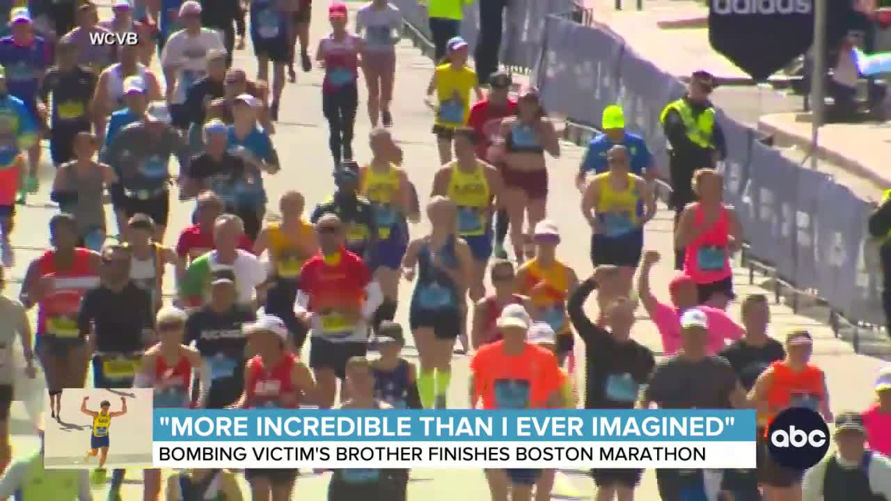 A heroic journey to the finish line