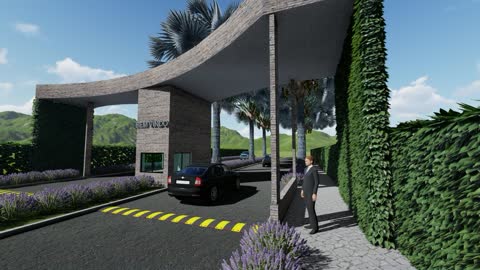 project for a security guardhouse.