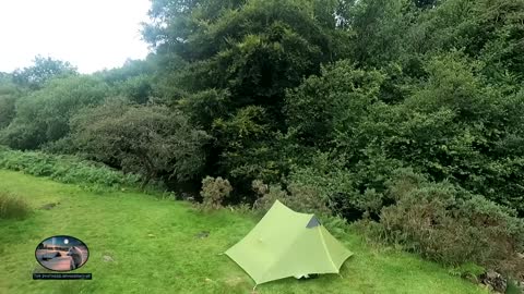 Waking up next a river in Dartmoor