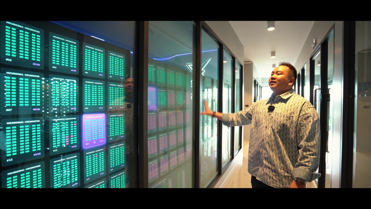 MINERX MINER X - AI BITCOIN DATA CENTER TOUR by FOUNDER Dr. Jeffrey Gan - TOP TEAM ROB BUSER