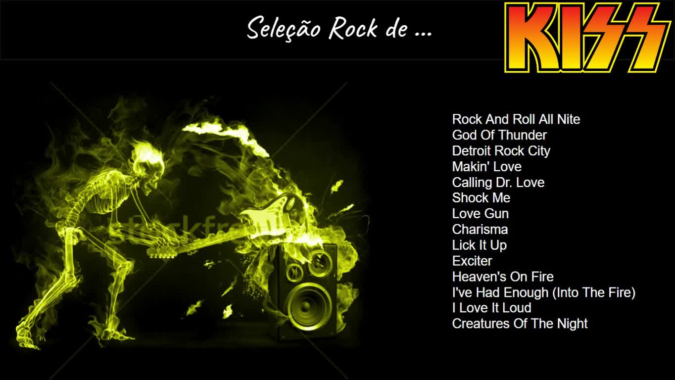 Seleção rock de KISS