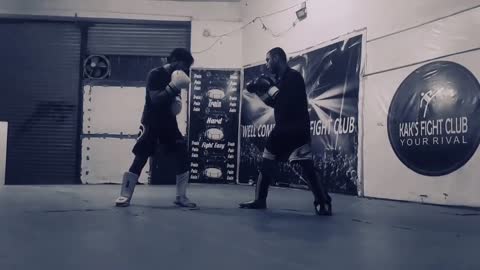 Friendly Kickboxing Spar