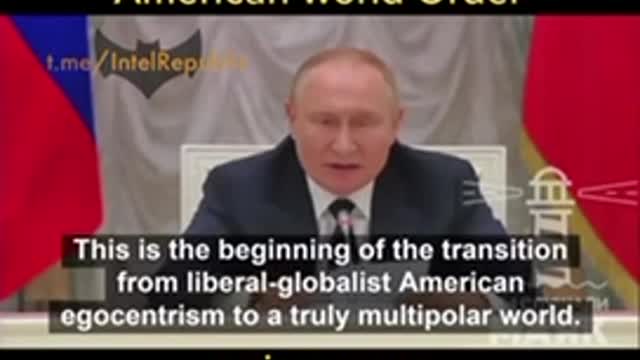 Putin - The beginning of the end of the American World Order