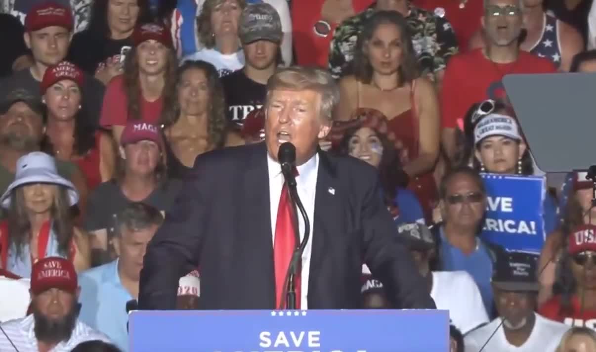 TRUMP: "Who shot Ashli Babbitt? We all saw the hand, we saw the gun."