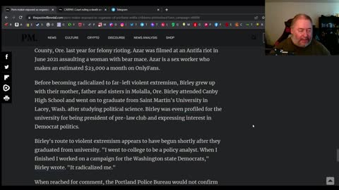 Antifa member is a looser