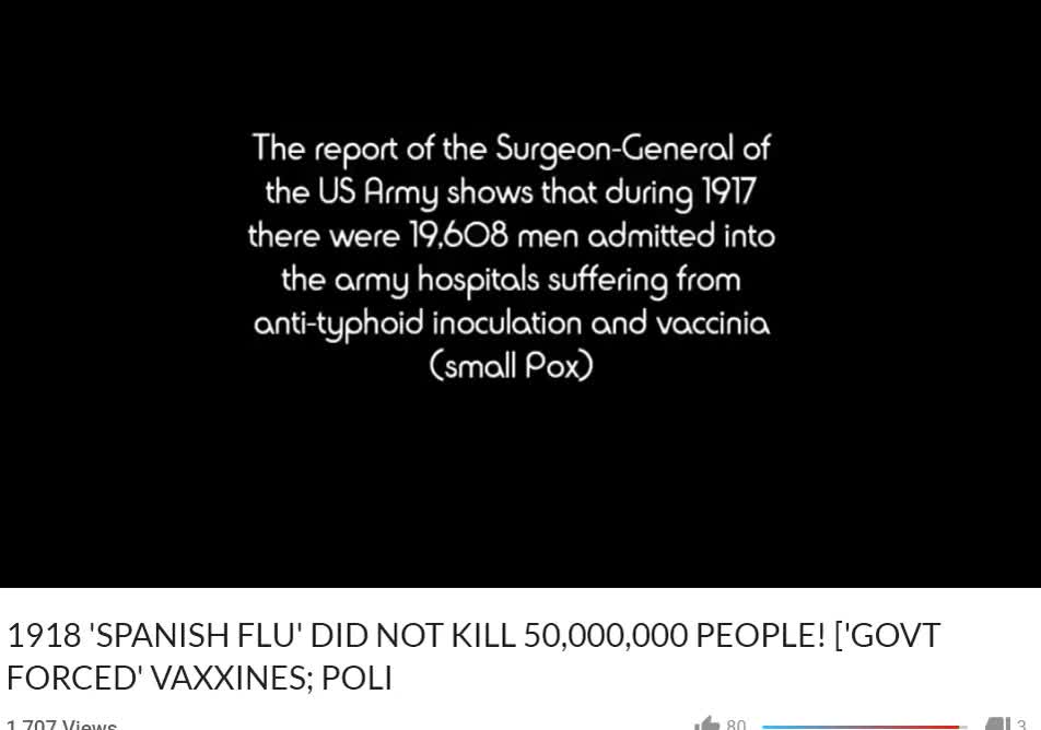 Spanish Flu Just over 100 years ago?