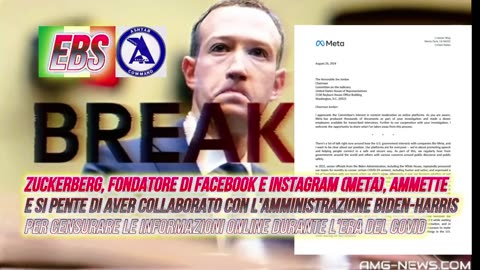 Zuckerberg, ammette di aver collaborato con Biden censurare INFO COVID.