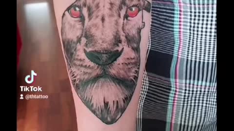 Lion tattoo