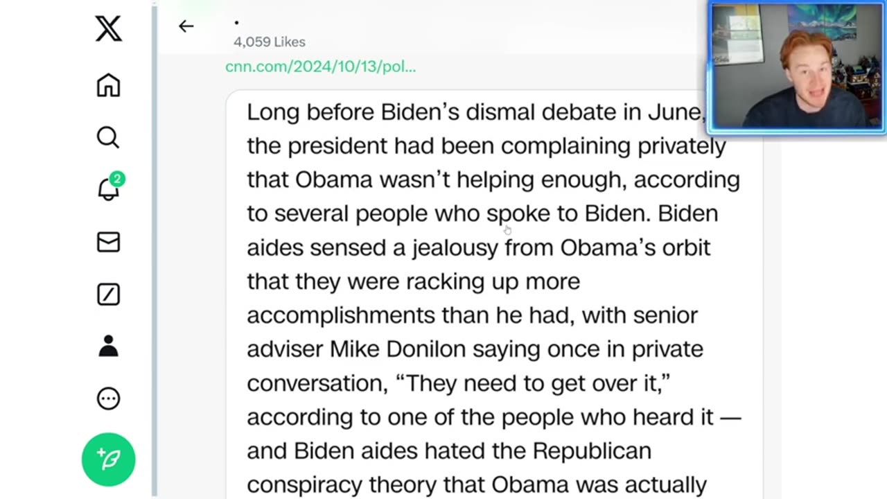 Depressed Ginger - REPORT Biden & Kamala hate each other, Obama is pissed