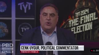 Cenk Uygur almost breaks down in tears when discussing the high likelihood of Trump winning