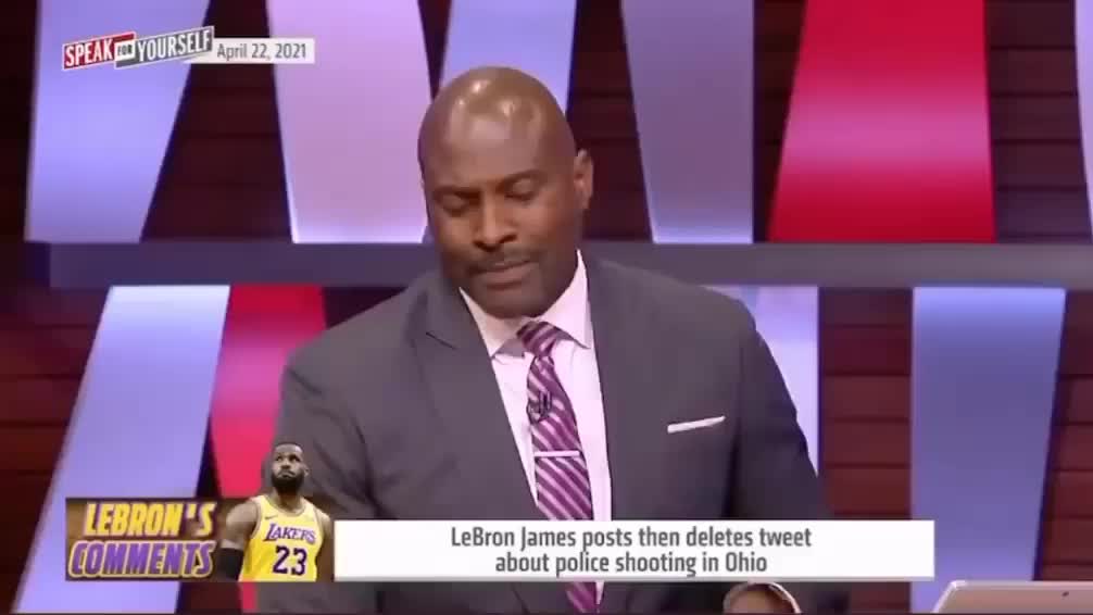 ESPN host fact checks Lebron on air