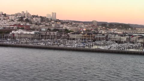 Leaving San Francisco on Ruby Princess