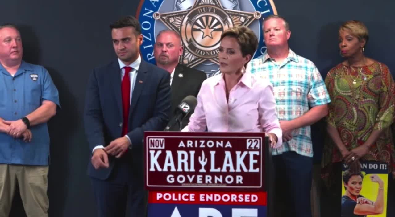 Soyboy journalist tries to ask a race baiting question and Kari Lake wasn’t having it.