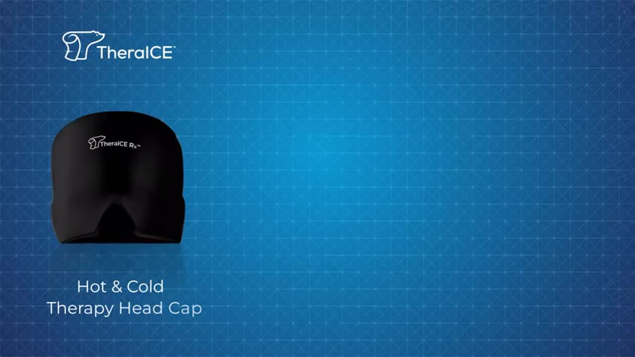 Migraine Headache Relief Cap, Hot & Cold Therapy Hat,