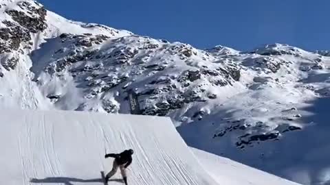 The Milky Way makes you ski