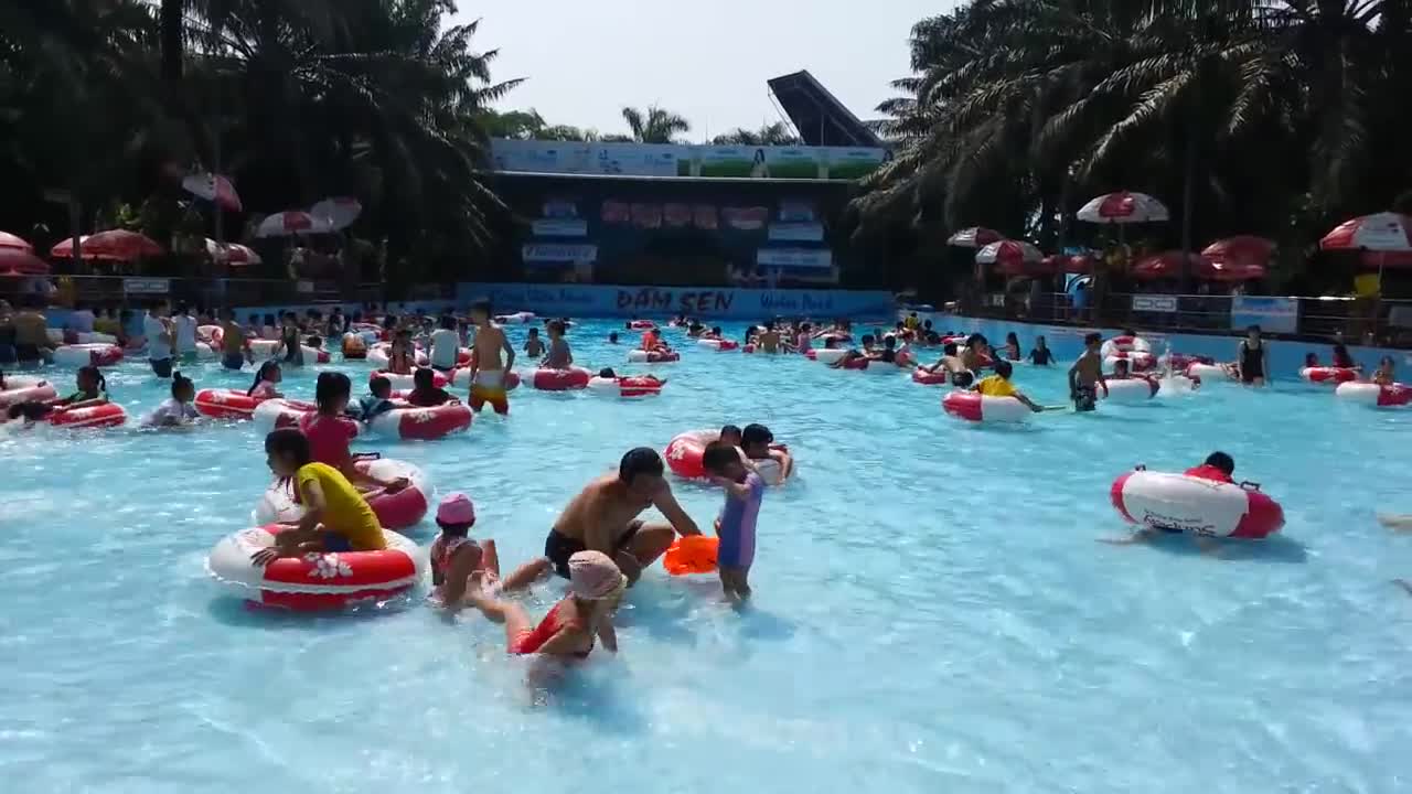 She is happy to prepare her parents to swim