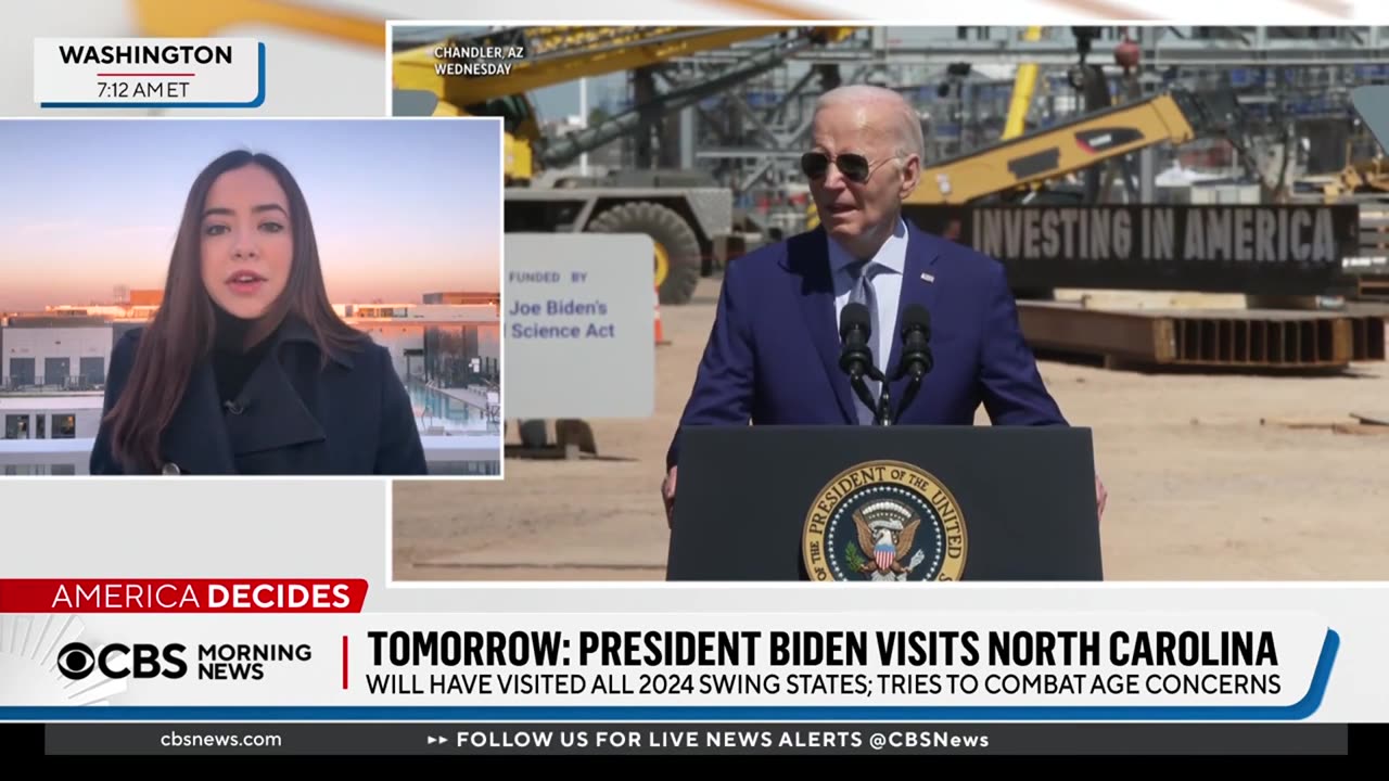 CBS: Joe Biden TRAILS Trump In Some Swings States As He Goes Out To Campaign