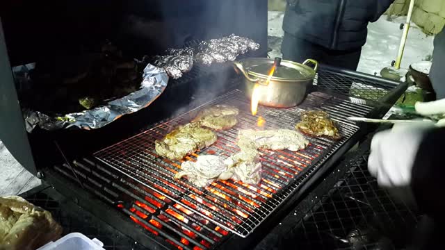 korea camping BBQ