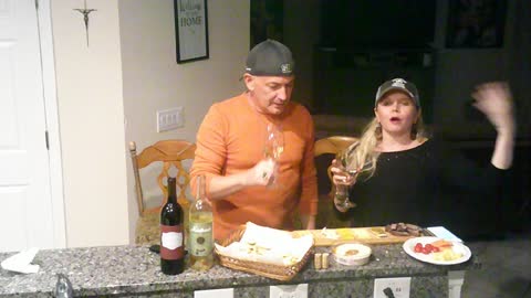 Wine Down Wednesday with Michele & Joel Sauv Blanc, AMAZING and CUTE!