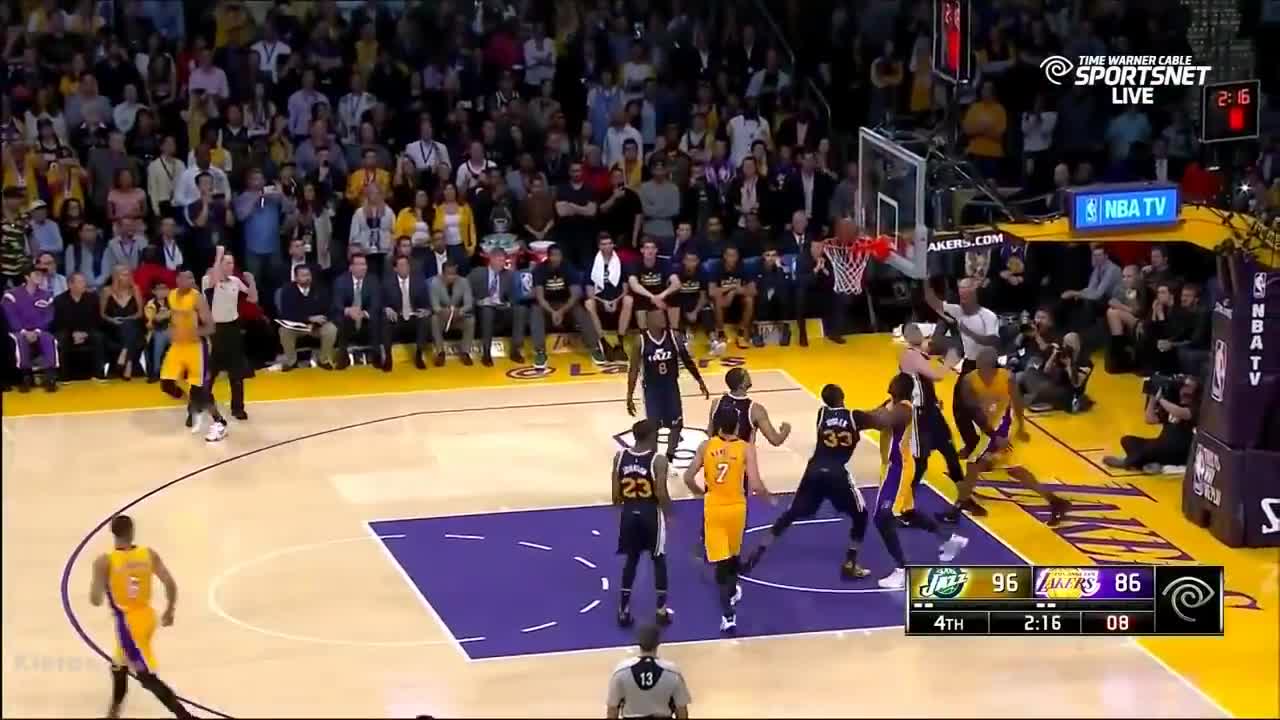 Kobe Bryant final 3 minutes