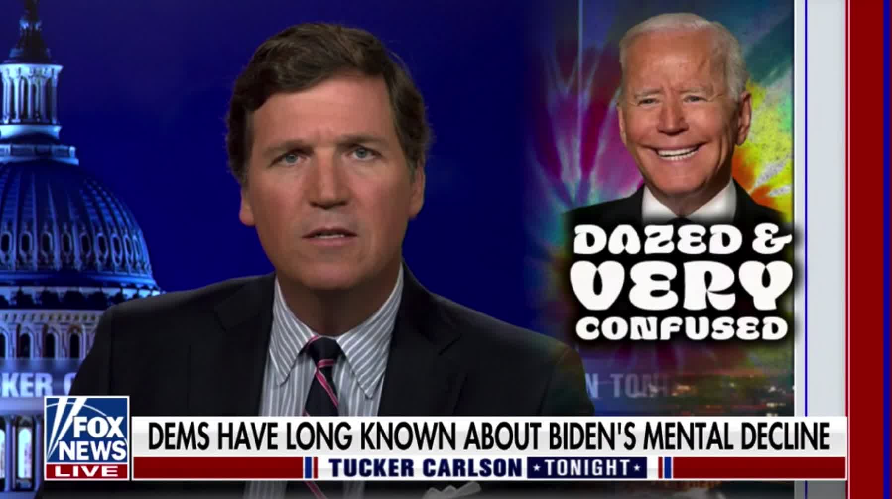 Tucker Carlson: "Democrats would like Joe Biden gone. Soon. He's no longer useful to them"