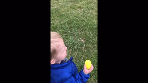 Nana’s Easter egg hunt