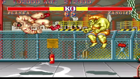 Blanka vs Zangief