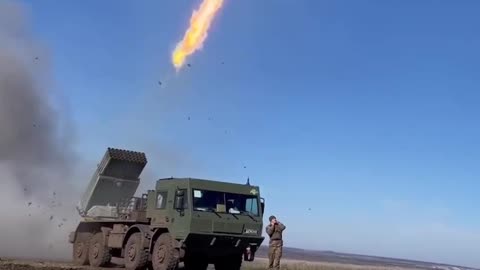 Ukrainian MLRS "Vampire"