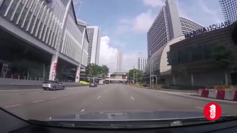 Road rage along Raffles Boulevard