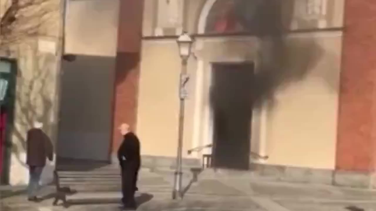 Illegal Aliens Light Church On Fire