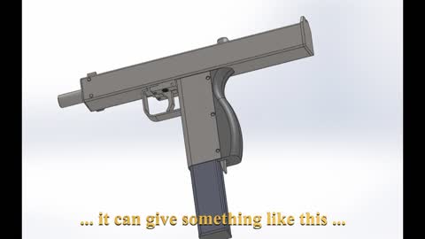 DIY SMG 9mm with available materials