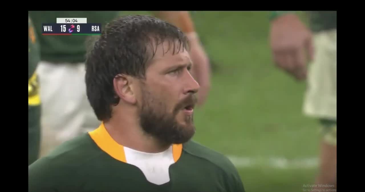 Springbok Frans Steyn 45 meter Penalty kick