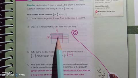 Gr 6 - Ch 4 - Lesson 3 - Multiply Fractions