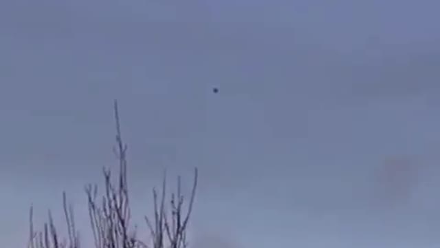 UFOs are seen floating in the sky and accomplish something amazing.