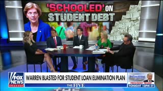 The Five discuss Warren's student loan plan